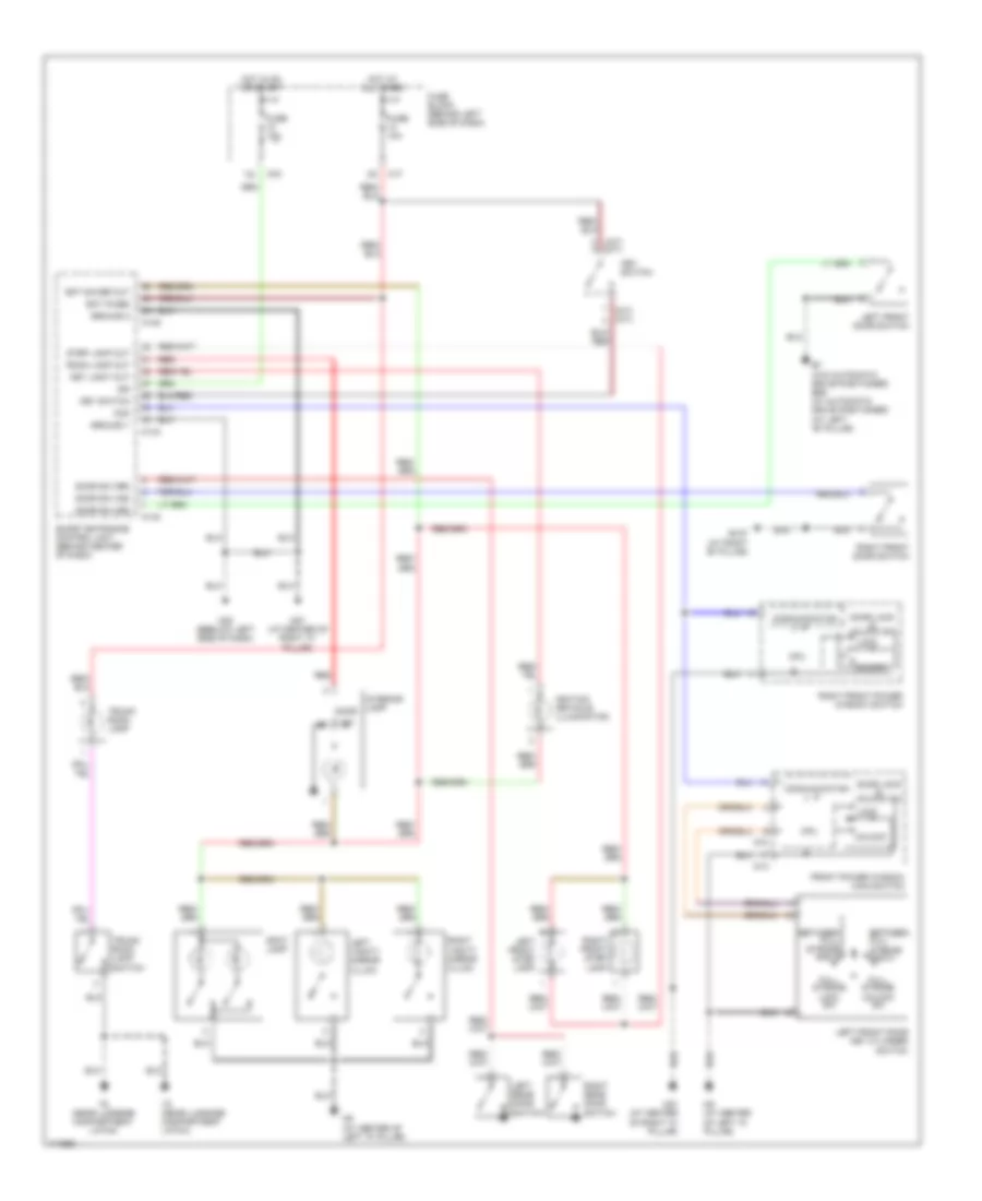 Courtesy Lamps Wiring Diagram for Nissan Maxima GXE 2003
