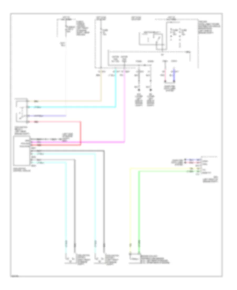 Cooling Fan Wiring Diagram Hybrid for Nissan Altima 2009