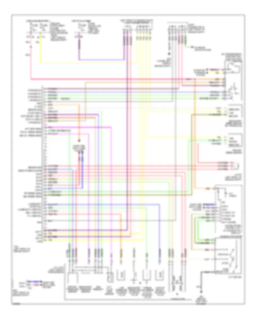 2 5L A T Wiring Diagram Except Hybrid for Nissan Altima 2009
