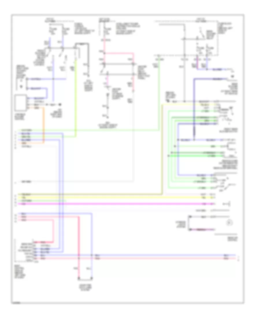 Automatic A C Wiring Diagram 2 of 3 for Nissan Quest 2006
