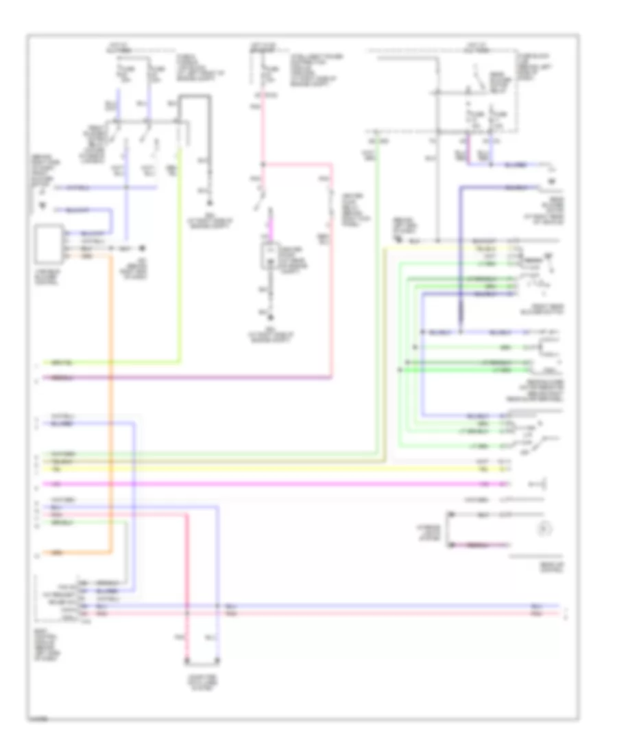Manual A C Wiring Diagram 2 of 3 for Nissan Quest 2006