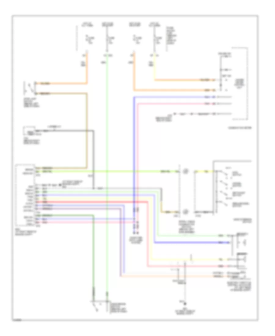 Cruise Control Wiring Diagram for Nissan Quest 2006
