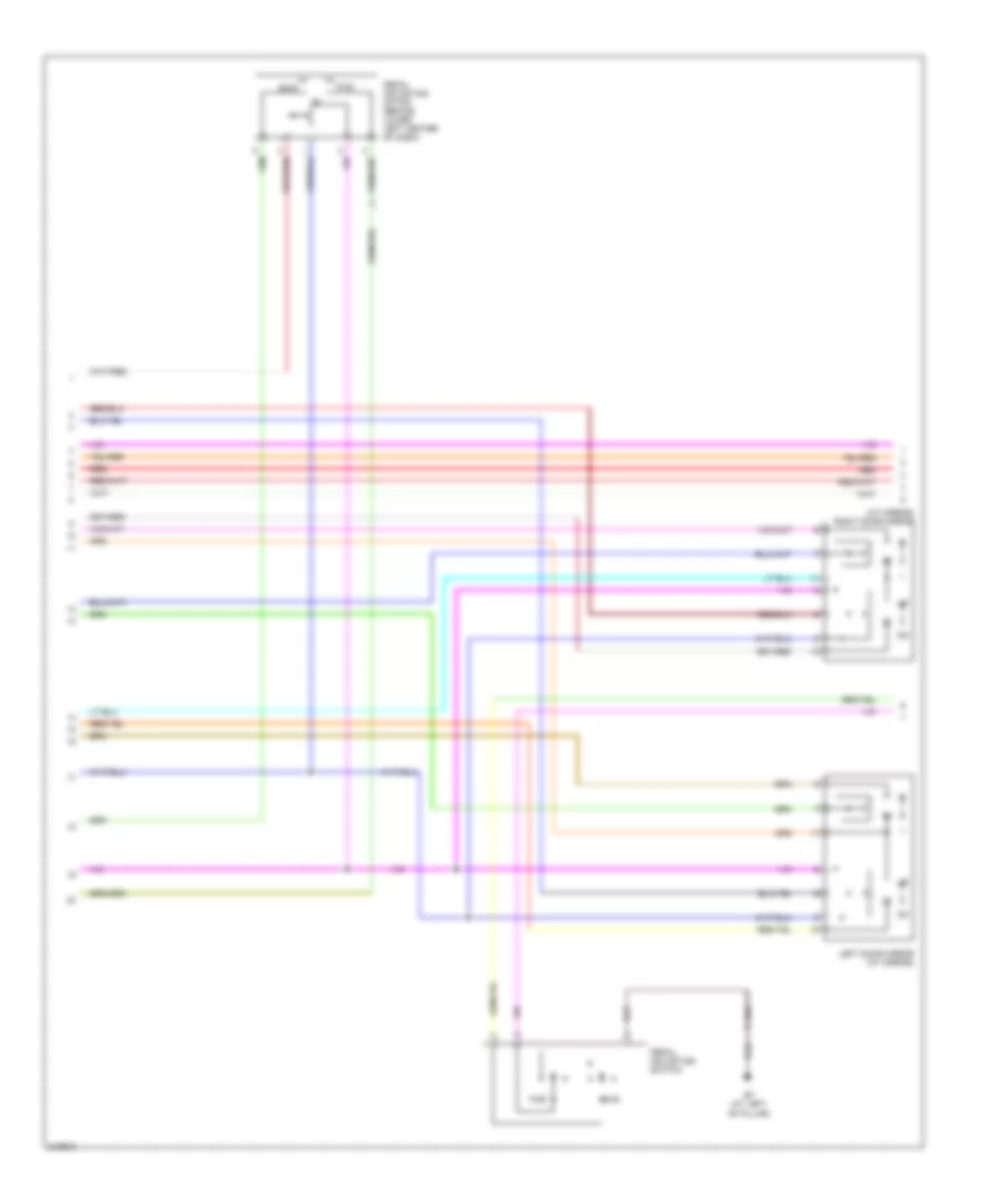 Memory Systems Wiring Diagram (2 of 3) for Nissan Quest 2006
