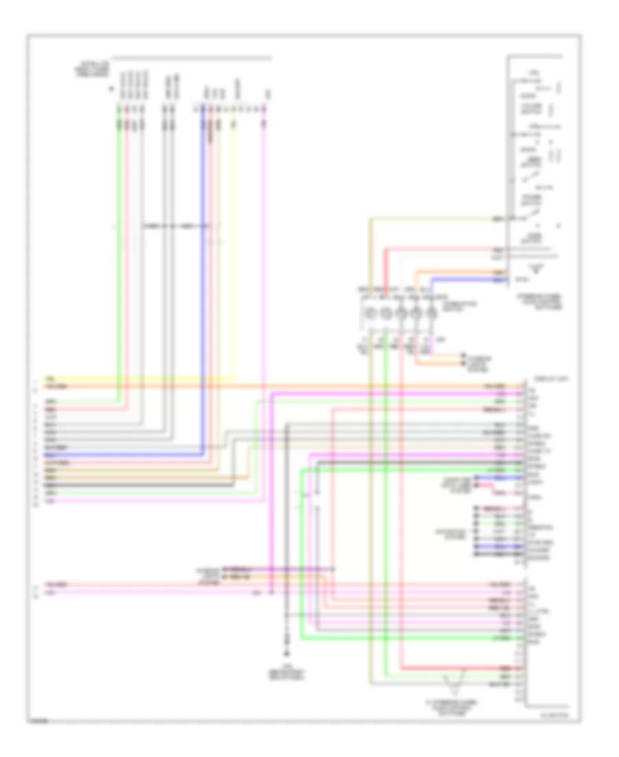 Base Radio Wiring Diagram 2 of 2 for Nissan Quest S 2006