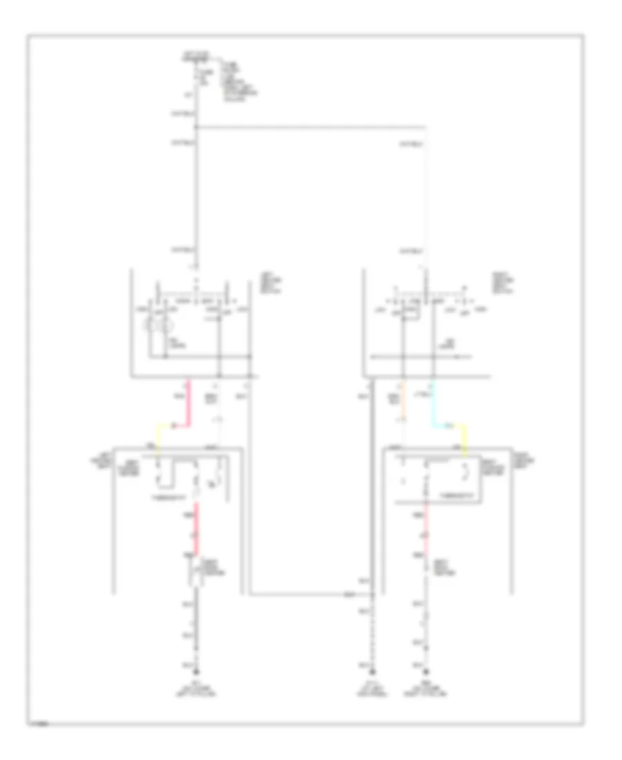 Heated Seats Wiring Diagram for Nissan Pathfinder LE 2003