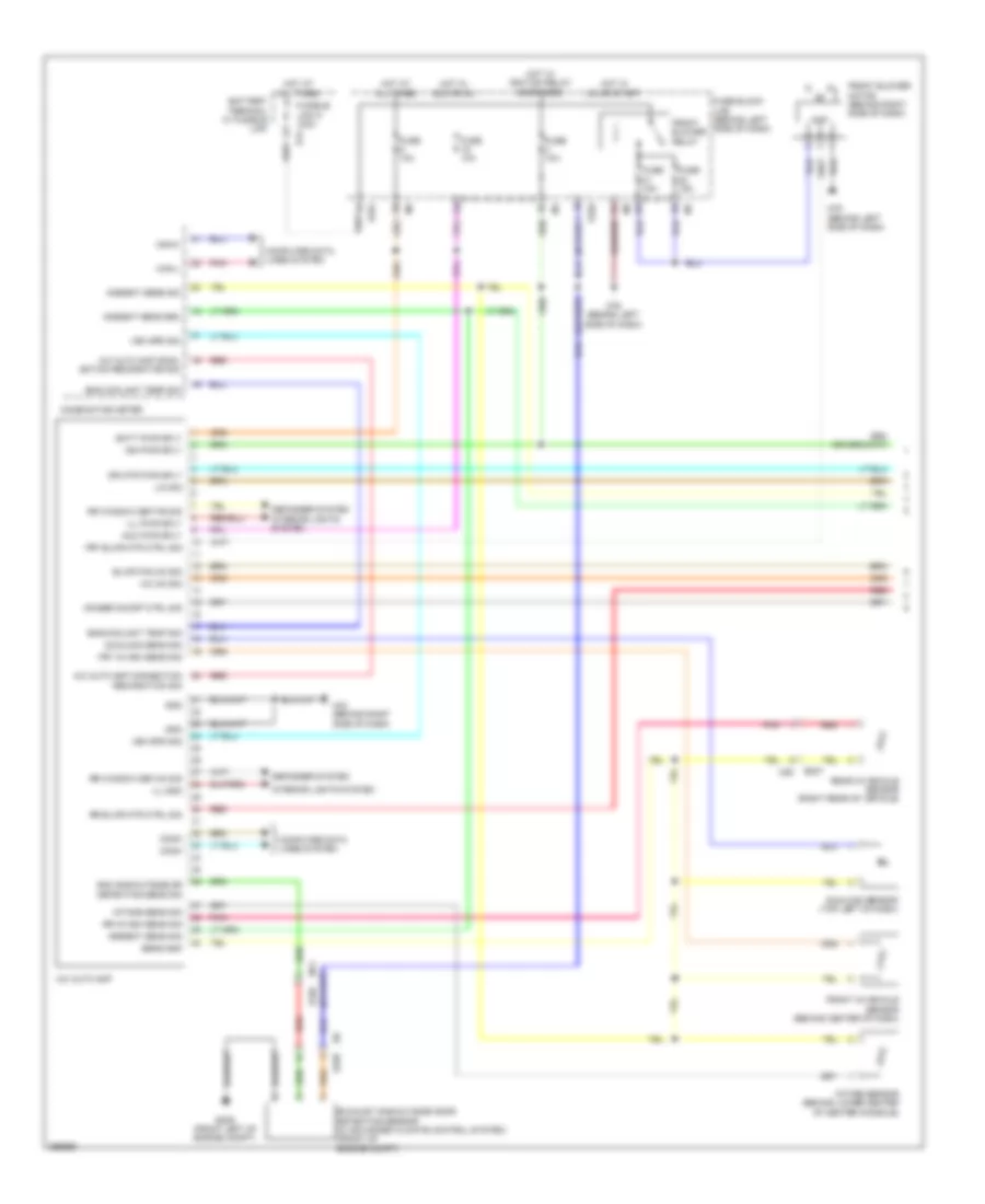 Automatic A C Wiring Diagram 1 of 3 for Nissan Quest S 2013