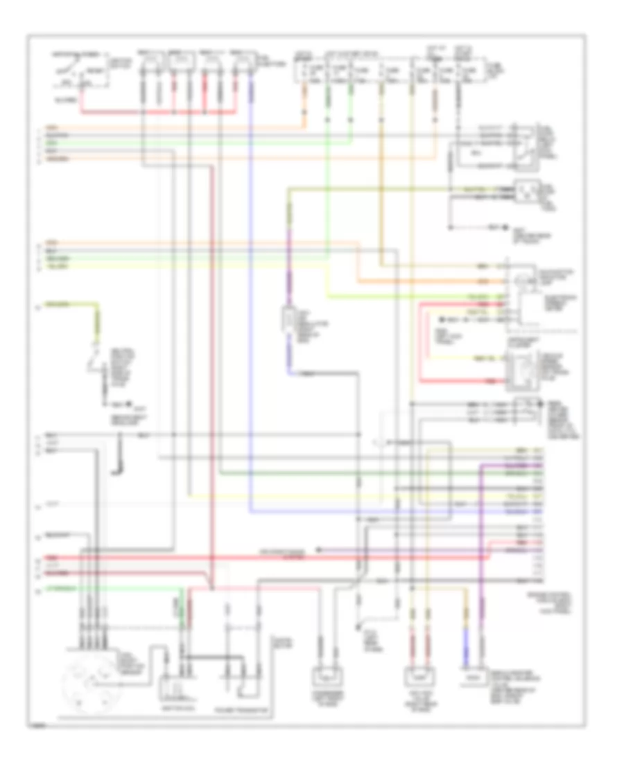 2.4L, Engine Performance Wiring Diagrams (2 of 2) for Nissan 240SX SE 1995