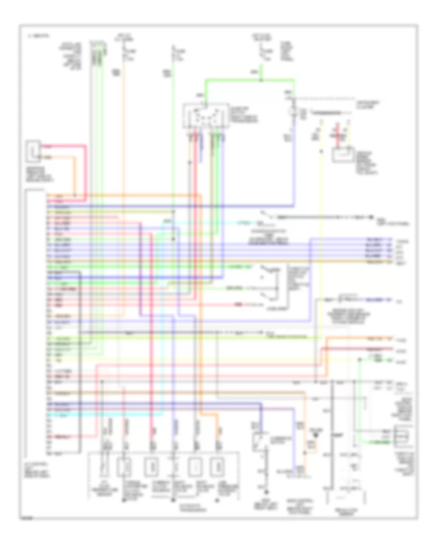 Transmission Wiring Diagram for Nissan 240SX SE 1995