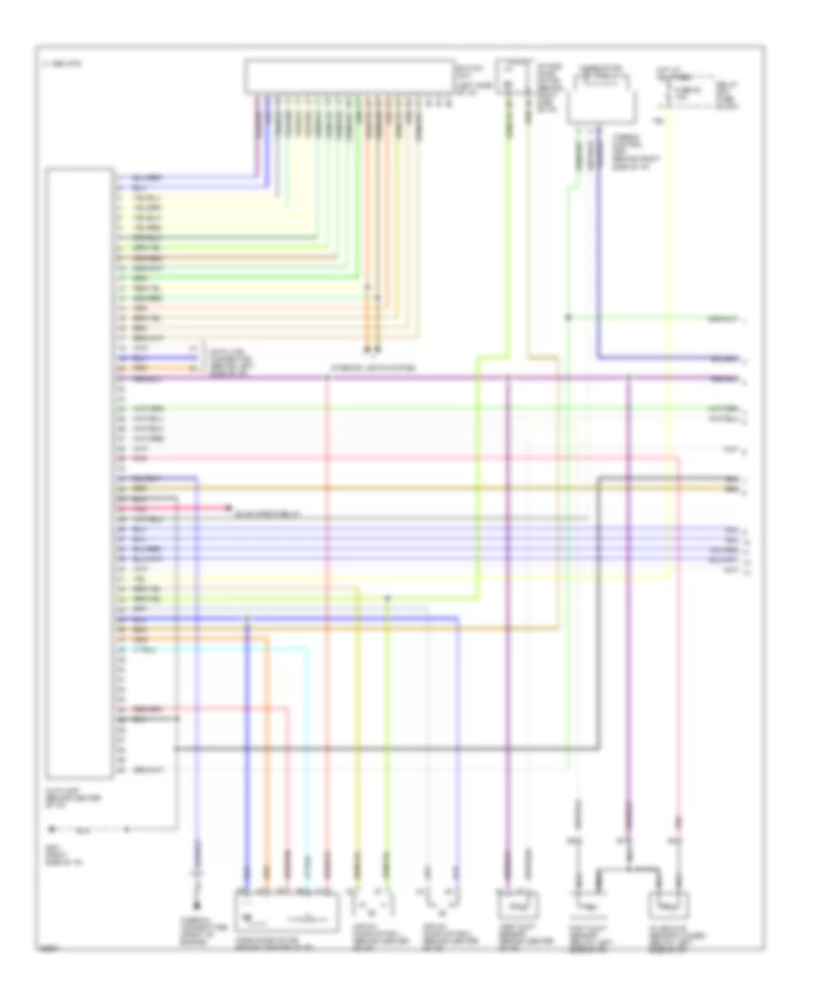 Air Conditioning Wiring Diagrams Auto A C 1 of 2 for Nissan 300ZX 1995