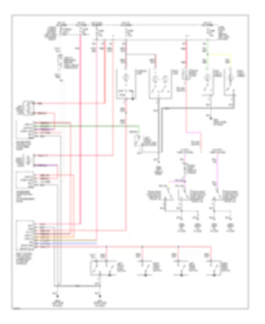 Courtesy Lamps Wiring Diagram for Nissan Maxima GLE 1999