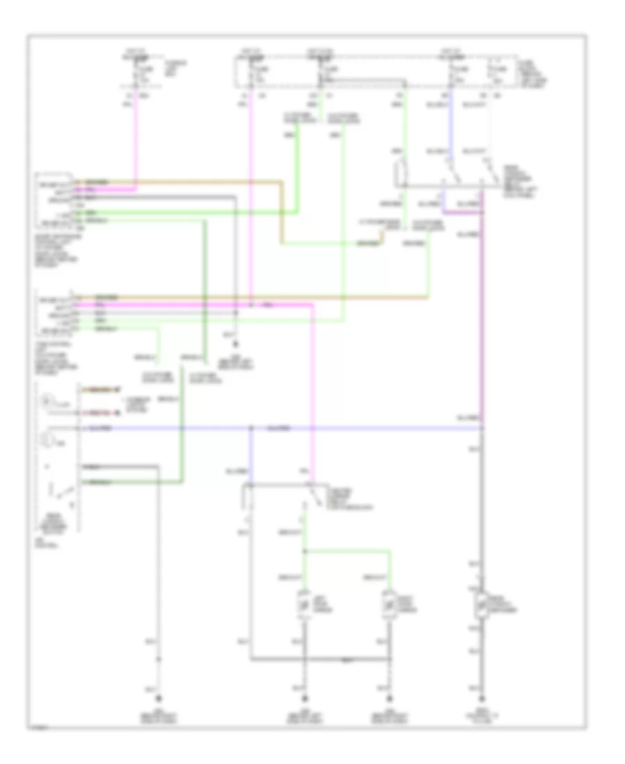 Defoggers Wiring Diagram for Nissan Sentra Limited 2003
