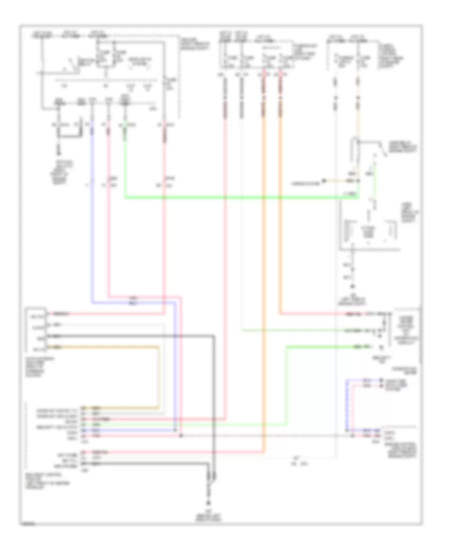 Immobilizer Wiring Diagram for Nissan Frontier PRO 4X 2011