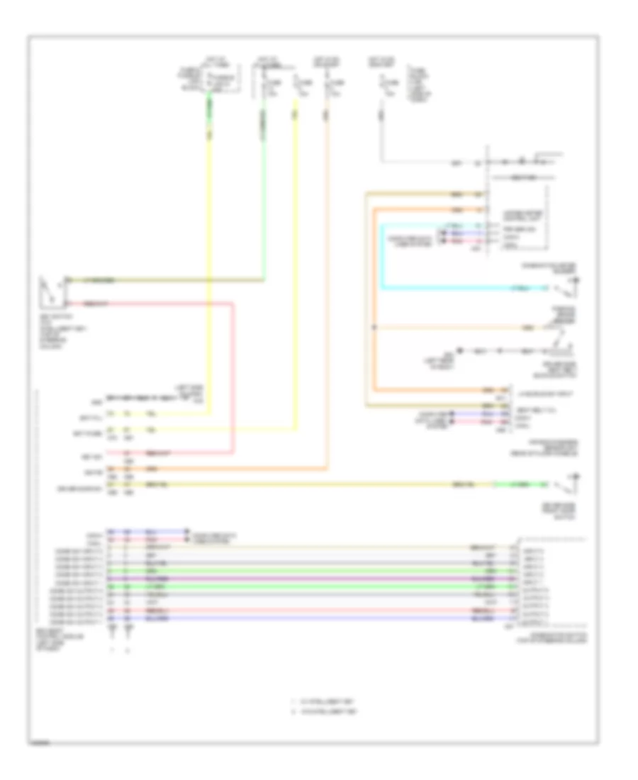 Chime Wiring Diagram for Nissan Cube 2009