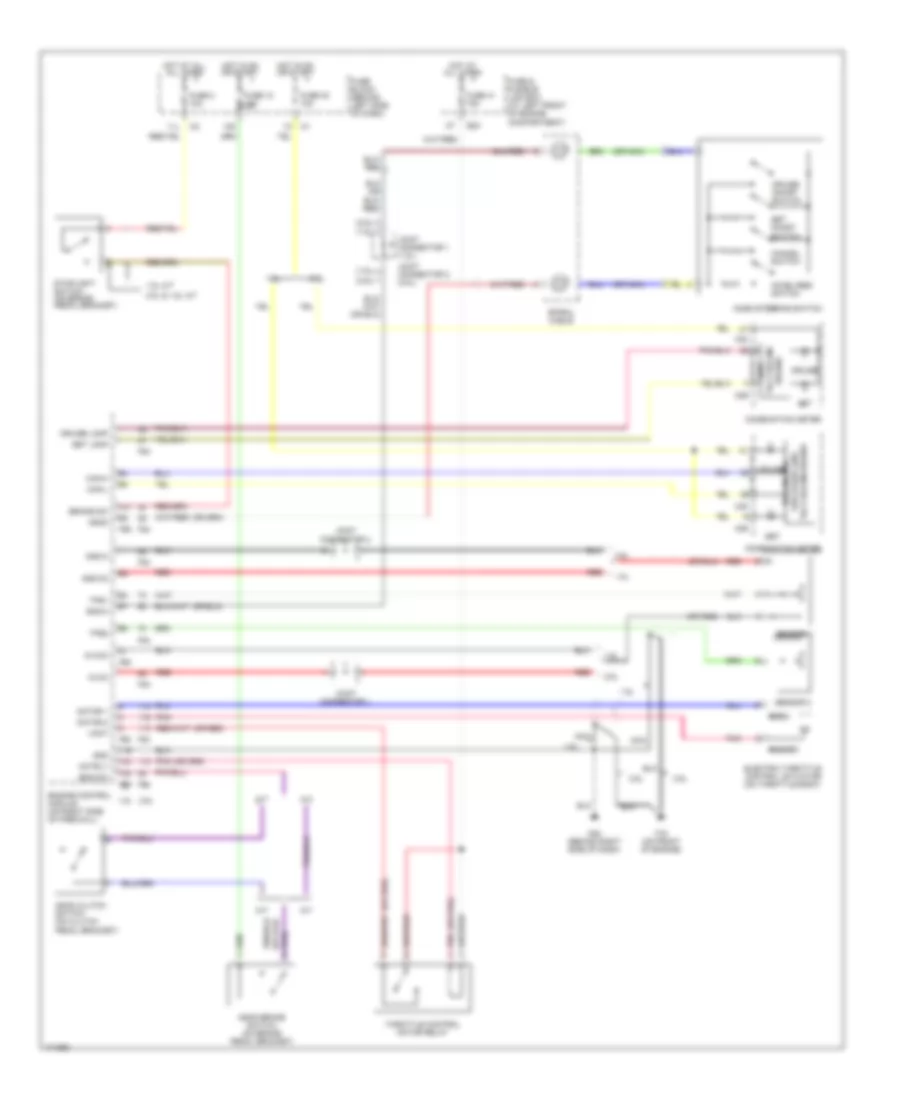 Cruise Control Wiring Diagram for Nissan Sentra SE R 2003