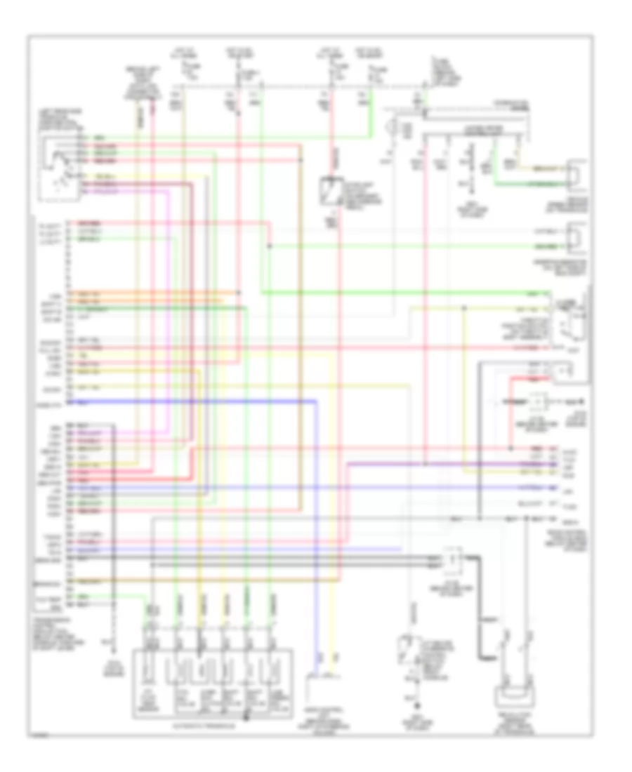 A T Wiring Diagram for Nissan Maxima SE 1999