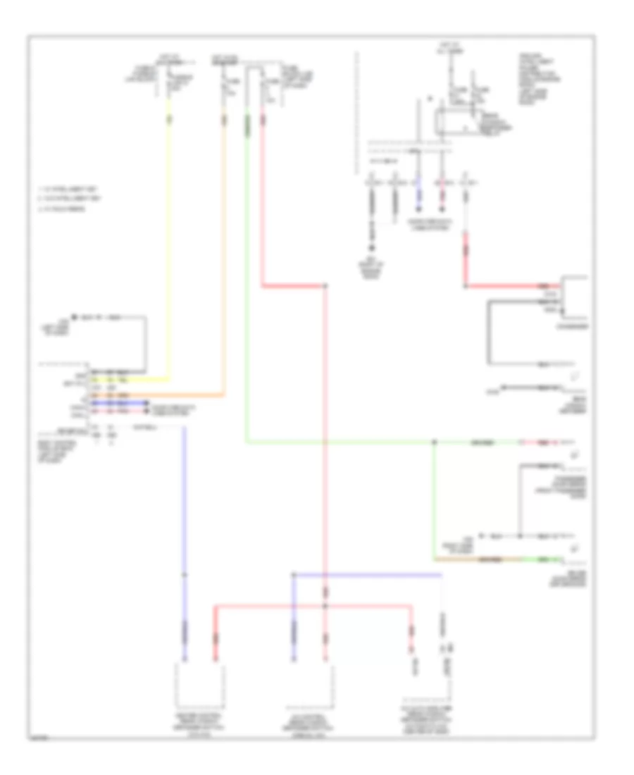 Defoggers Wiring Diagram for Nissan Cube S 2009