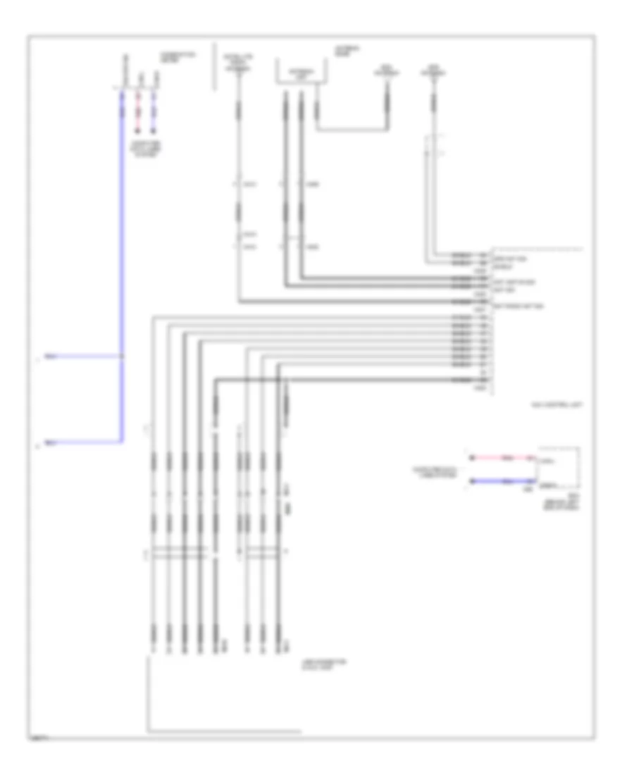 Navigation Wiring Diagram Base 3 of 3 for Nissan Rogue SV 2013