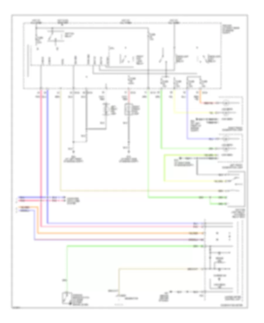 Autolamps Wiring Diagram, with DRL (2 of 2) for Nissan Titan LE 2006
