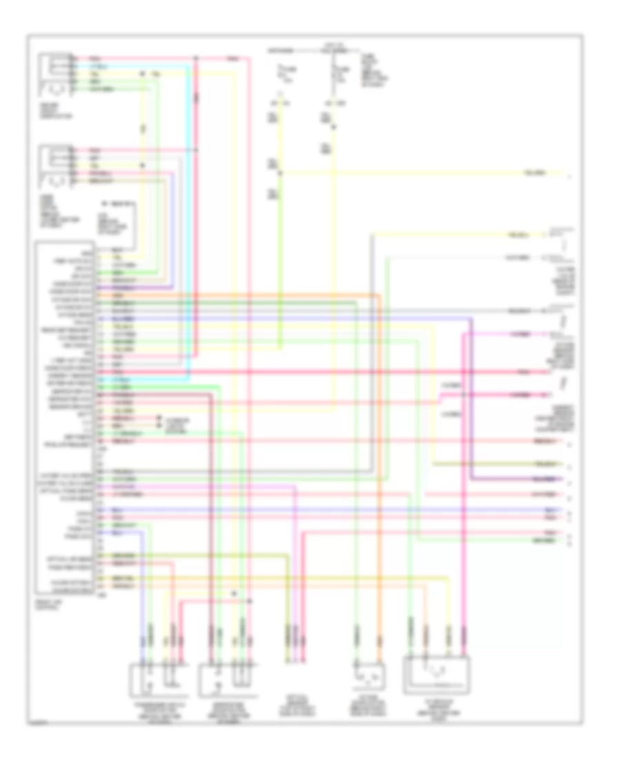 Automatic A C Wiring Diagram with Navigation 1 of 3 for Nissan Titan SE 2006