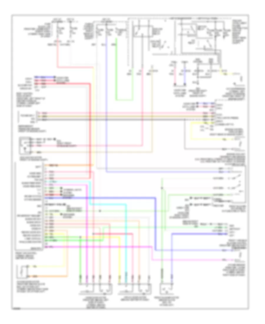 Manual A C Wiring Diagram with VBC for Nissan Frontier LE 2009
