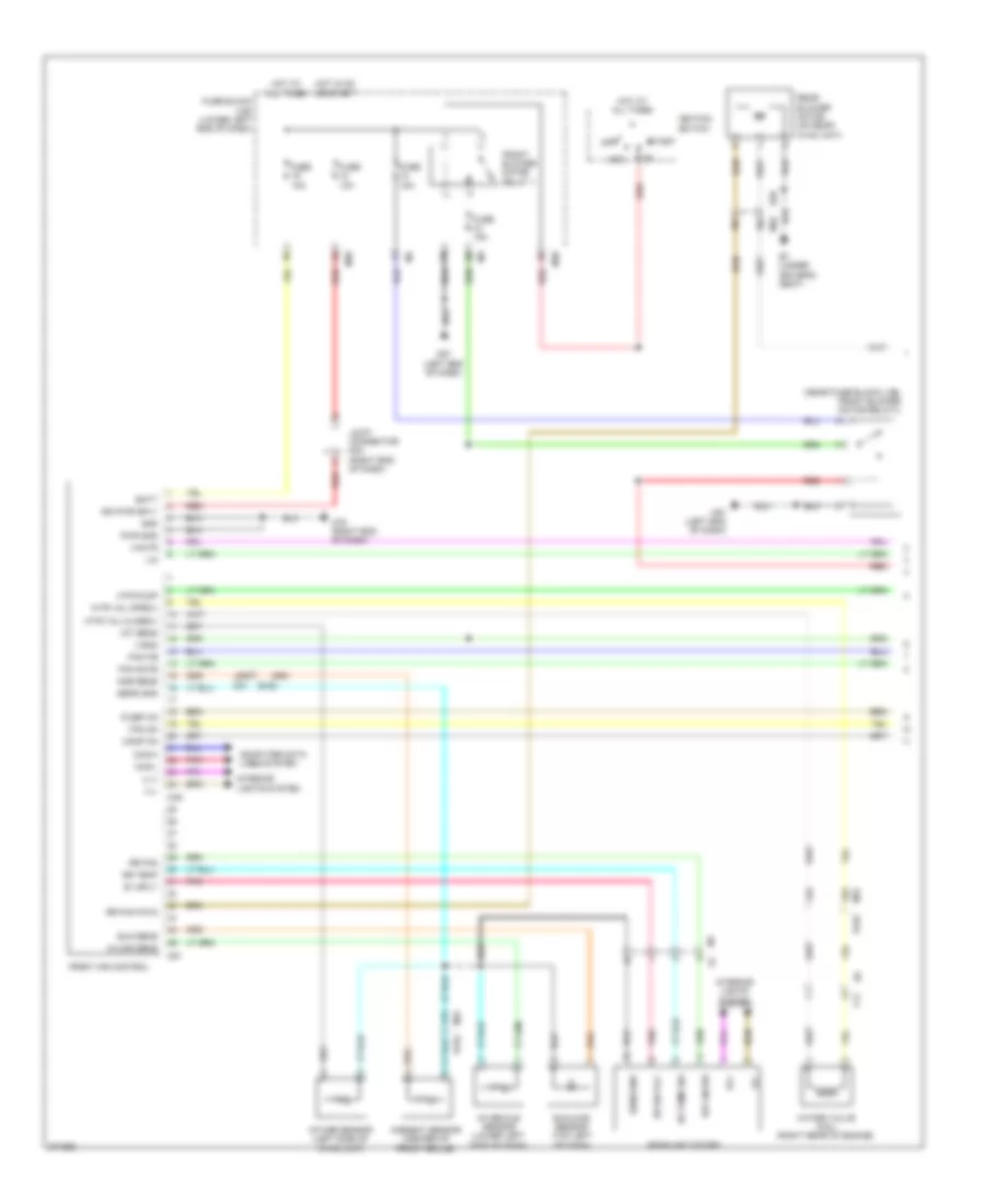 Automatic A C Wiring Diagram 1 of 3 for Nissan NVHD S 2012 3500