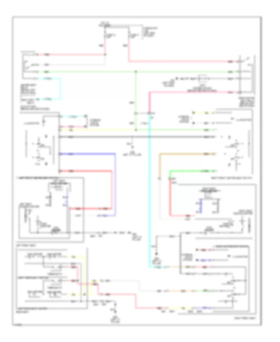 Heated Seats Wiring Diagram for Nissan Leaf S 2014