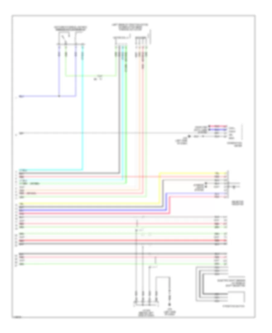 Transmission Wiring Diagram (2 of 2) for Nissan Leaf S 2014