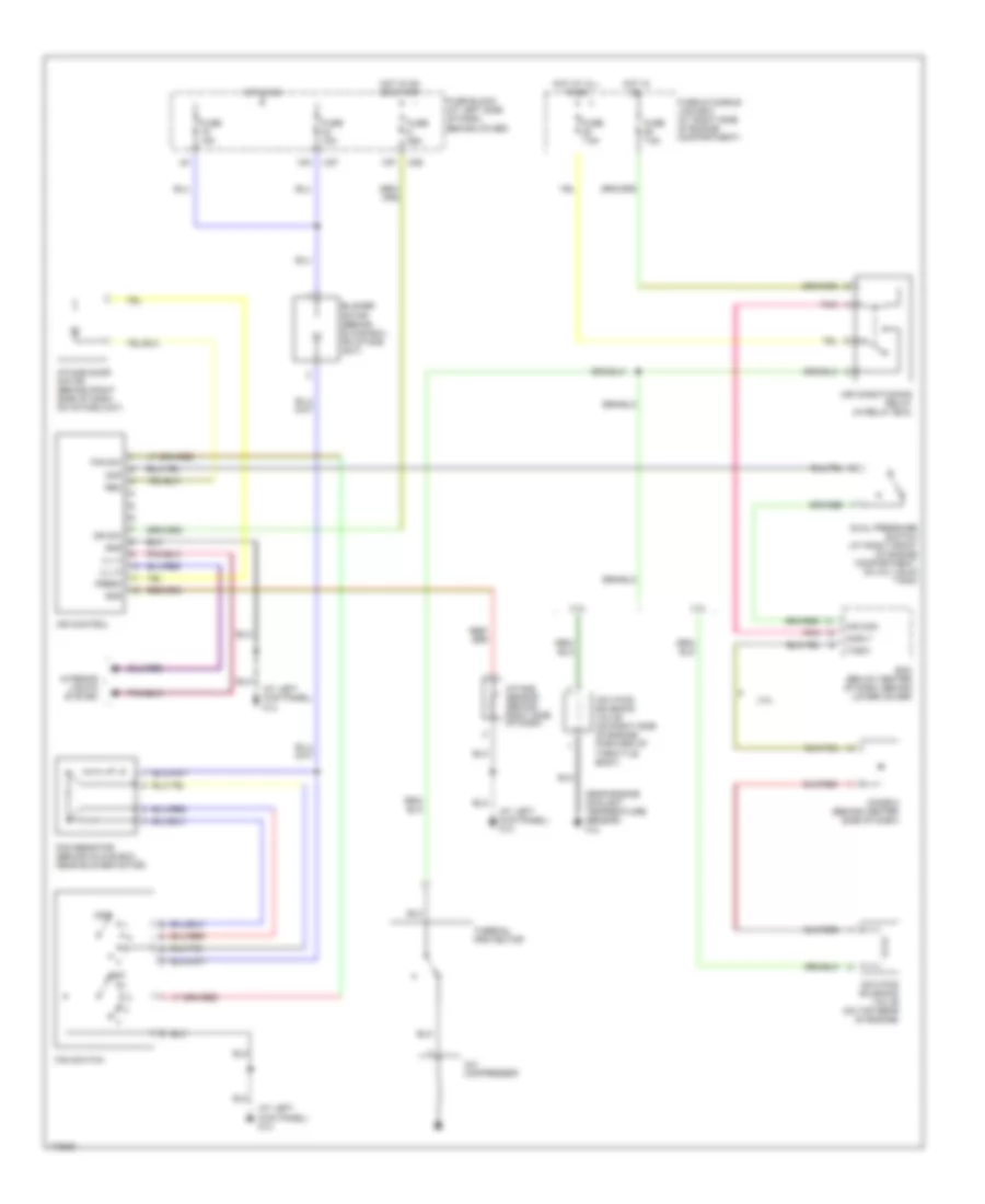 Manual AC Wiring Diagram for Nissan Xterra XE 2003