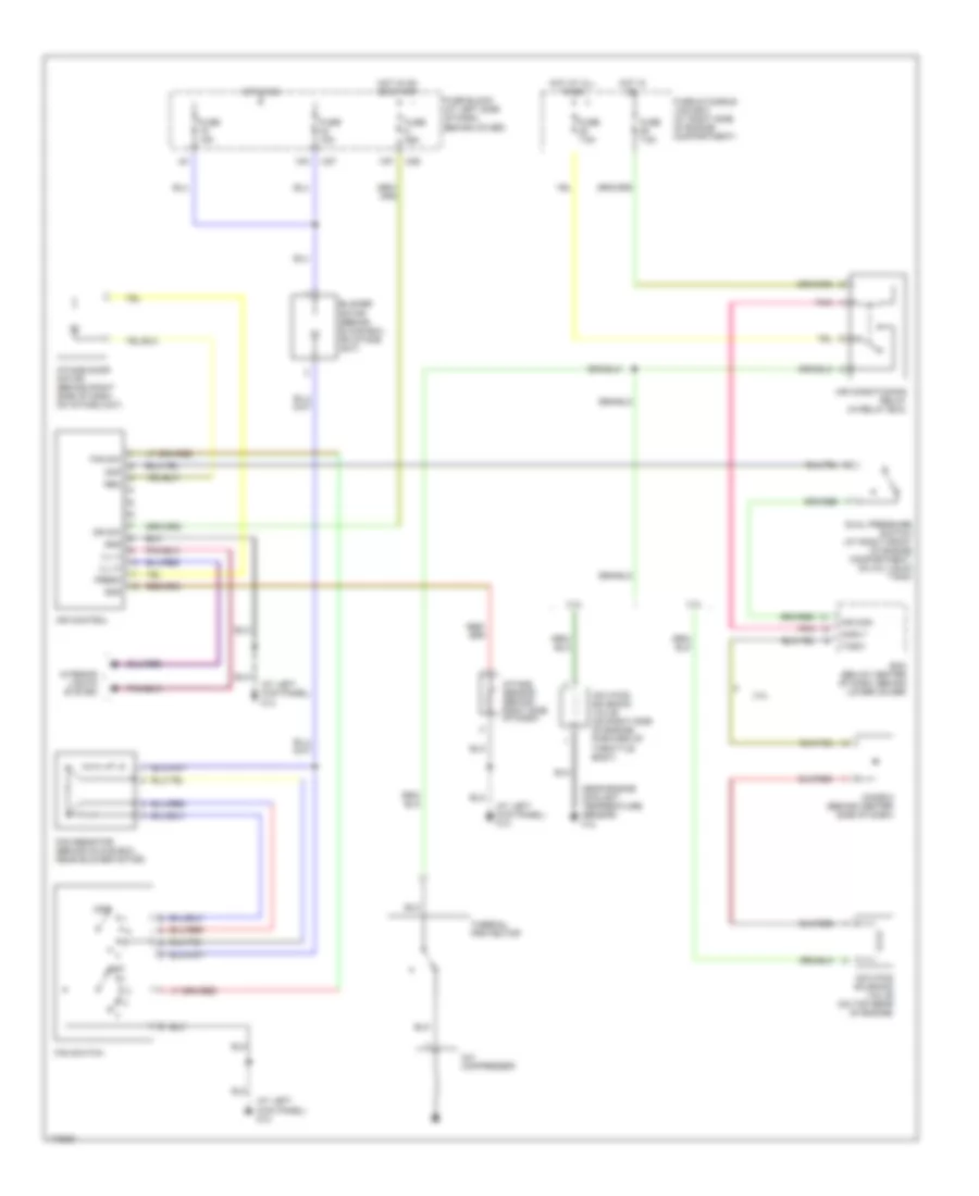 Manual A C Wiring Diagram for Nissan Xterra XE 2003