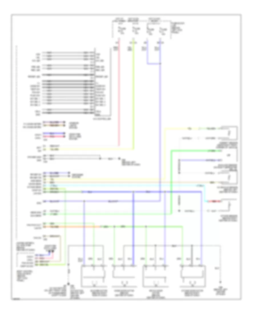 Automatic A C Wiring Diagram 1 of 2 for Nissan 350Z 2004