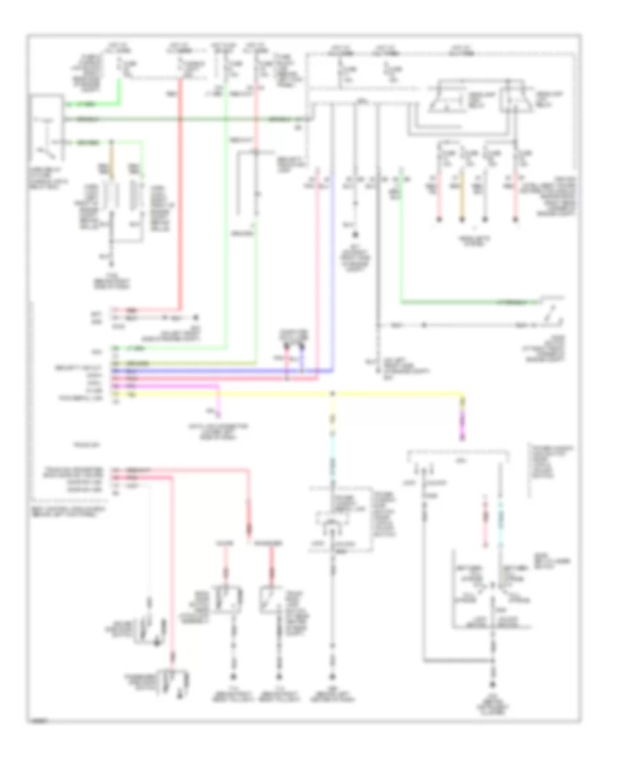 Forced Entry Wiring Diagram for Nissan 350Z 2004