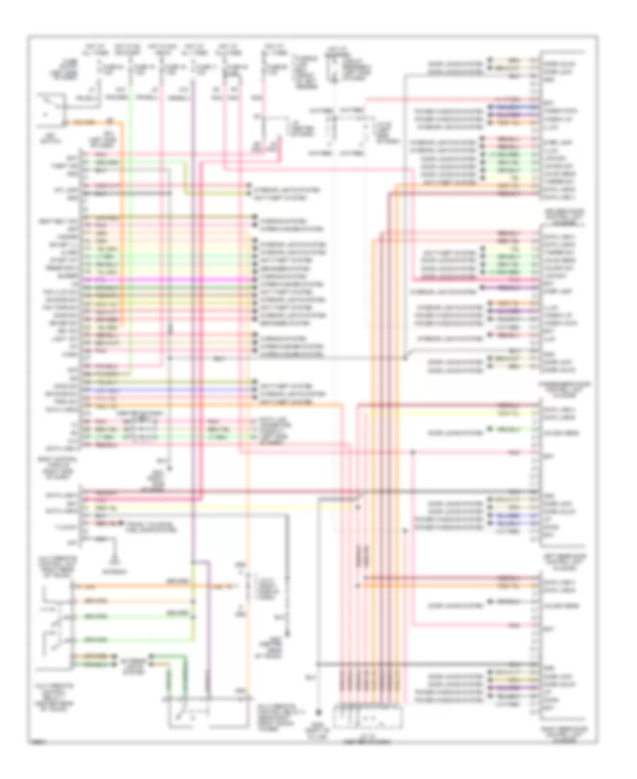 Body Computer Wiring Diagrams for Nissan Maxima SE 1995