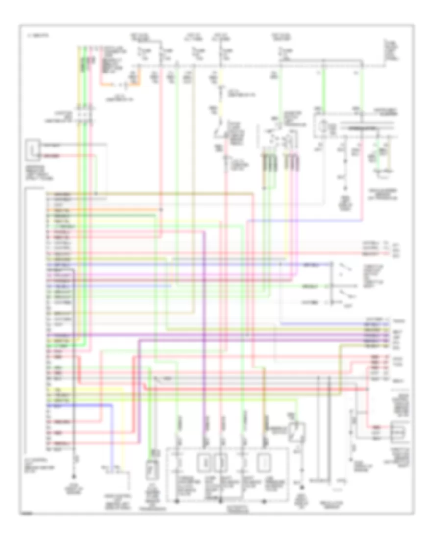 Transmission Wiring Diagram for Nissan Maxima SE 1995