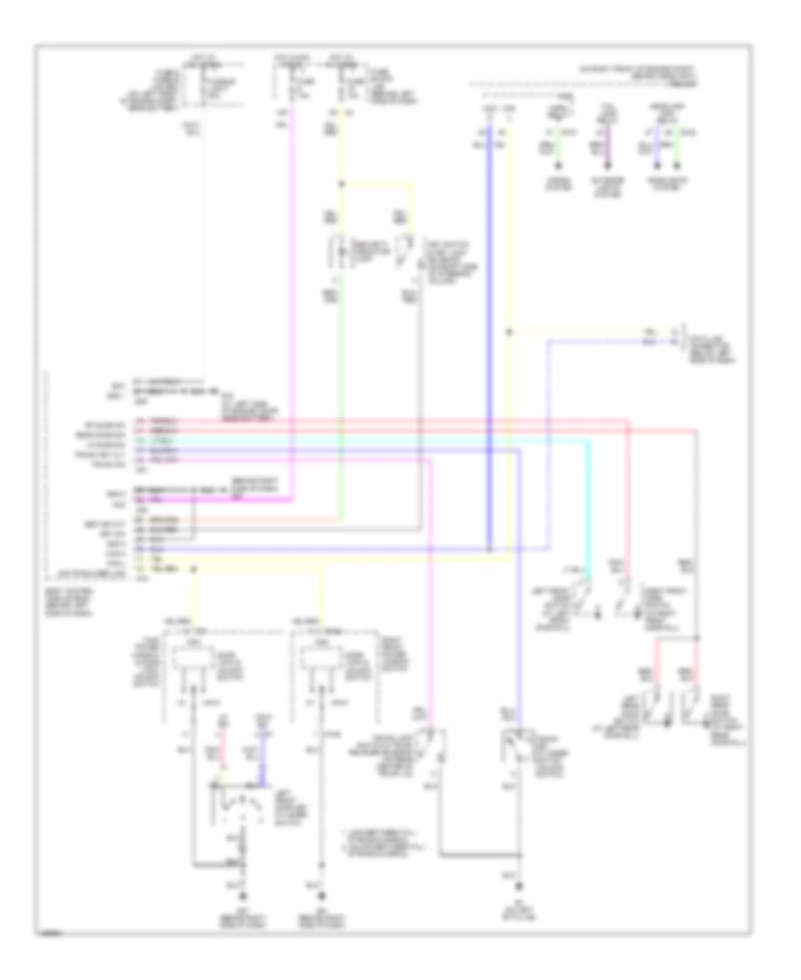 Forced Entry Wiring Diagram for Nissan Altima 2004