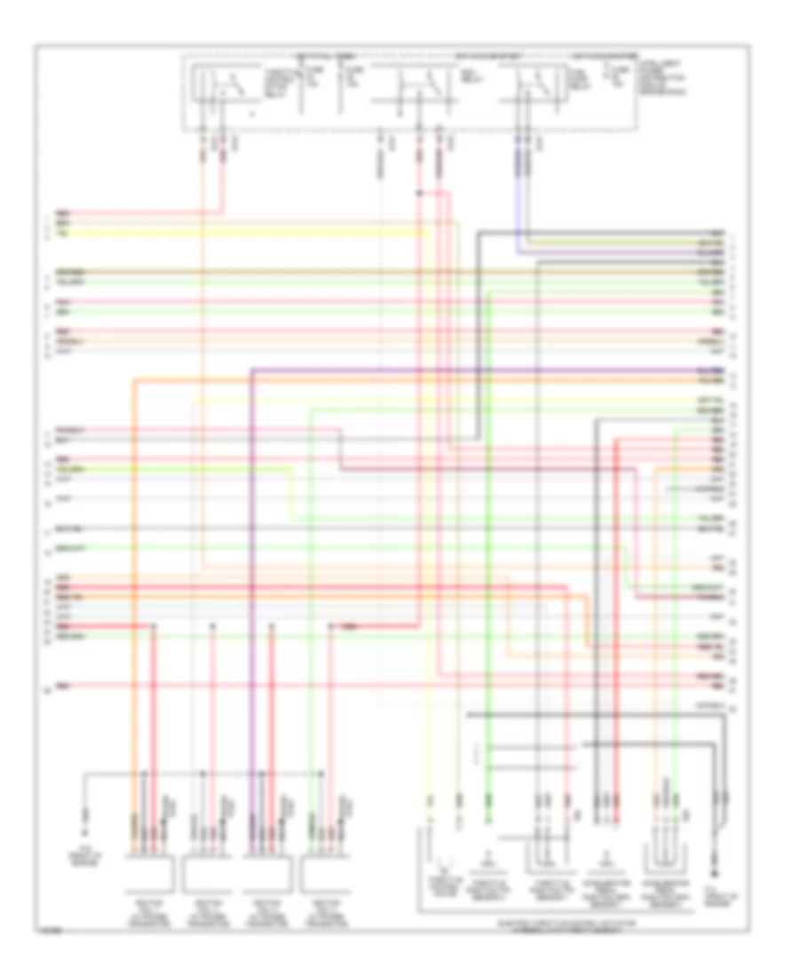 2.5L, Engine Performance Wiring Diagram (2 of 4) for Nissan Altima 2004