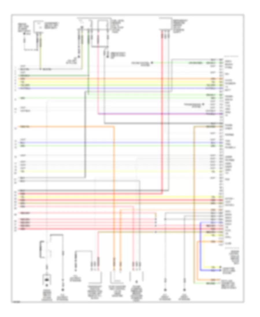 3.5L, Engine Performance Wiring Diagram (4 of 4) for Nissan Altima 2004