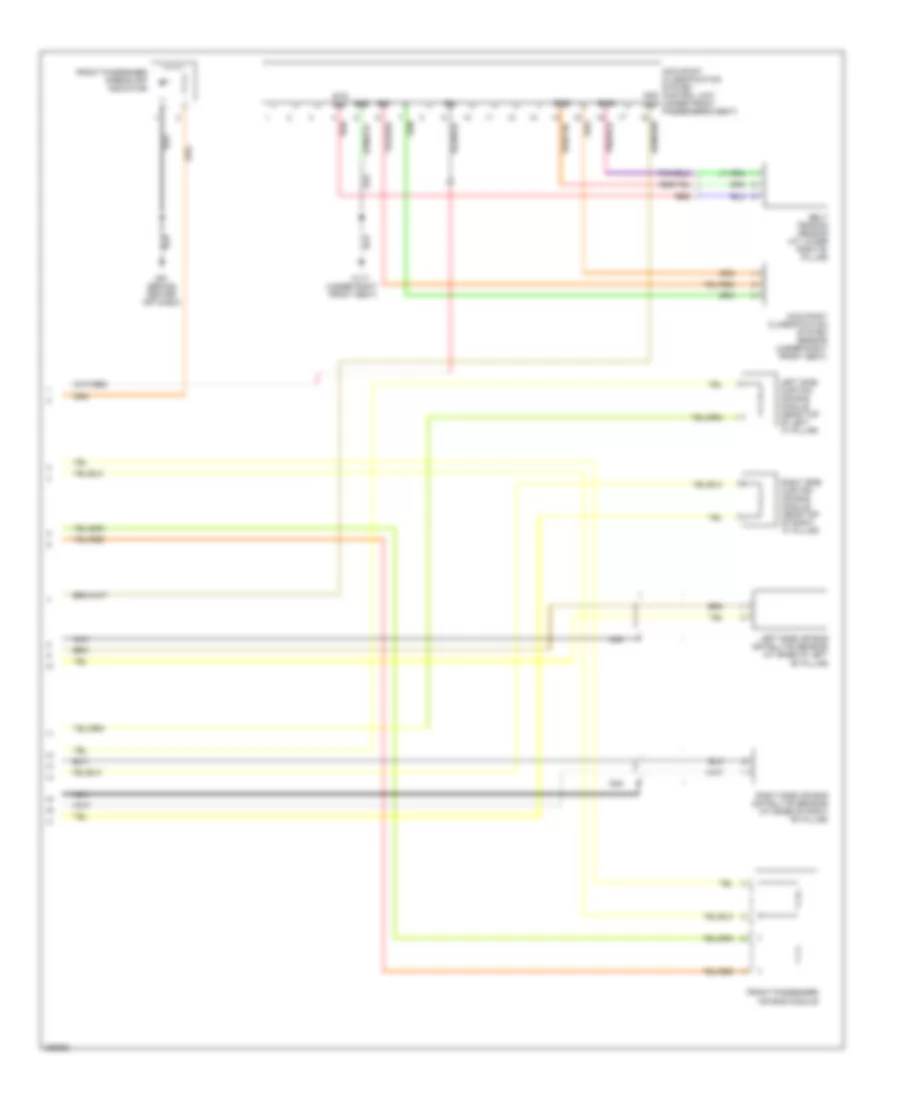 Supplemental Restraints Wiring Diagram (2 of 2) for Nissan Xterra SE 2006