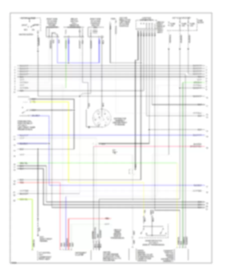 3 0L Engine Performance Wiring Diagrams 2 of 3 for Nissan Pathfinder LE 1995