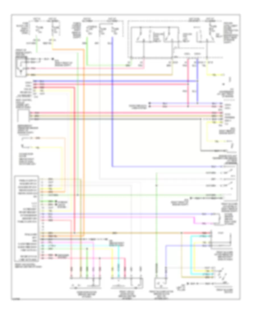 Manual AC Wiring Diagram for Nissan Xterra X 2006