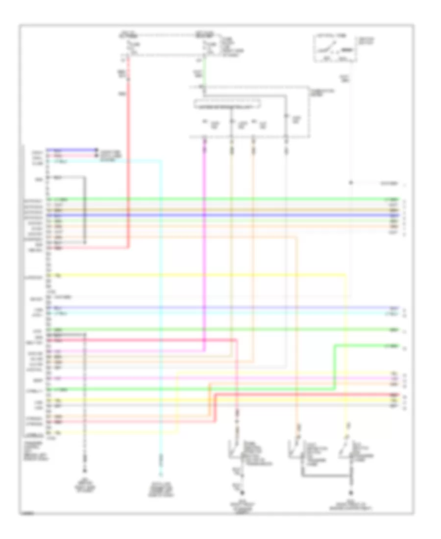 4WD Wiring Diagram, MT (1 of 2) for Nissan Xterra X 2006
