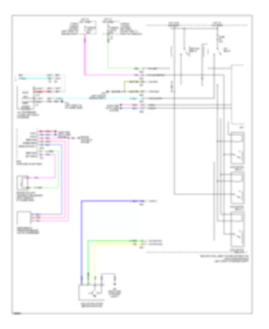 Manual AC Wiring Diagram (2 of 2) for Nissan Sentra SR 2013