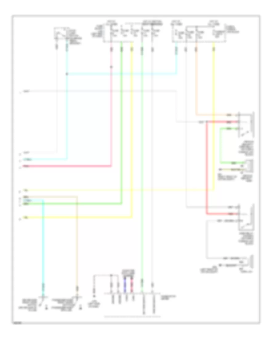 Anti theft Wiring Diagram 4 of 4 for Nissan Leaf SV 2011