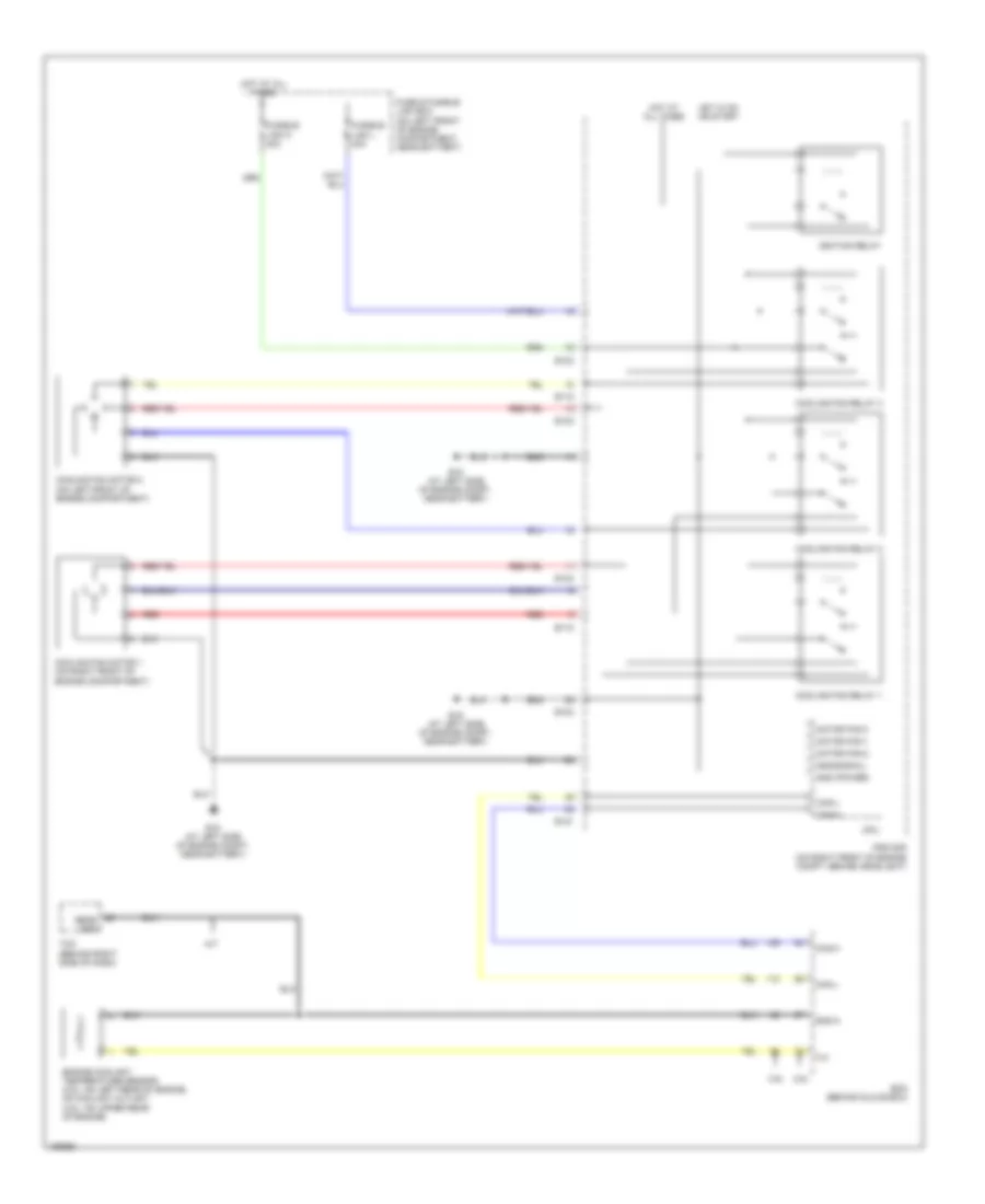 Cooling Fan Wiring Diagram for Nissan Altima SE 2004