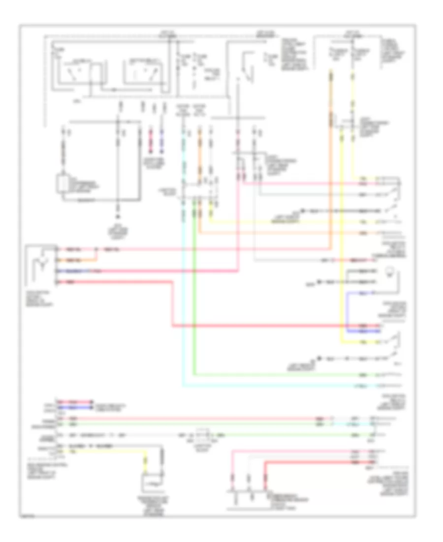 Cooling Fan Wiring Diagram for Nissan Maxima S 2009