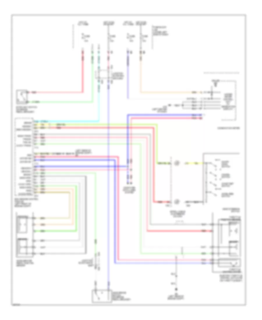 Cruise Control Wiring Diagram for Nissan Maxima SV 2009