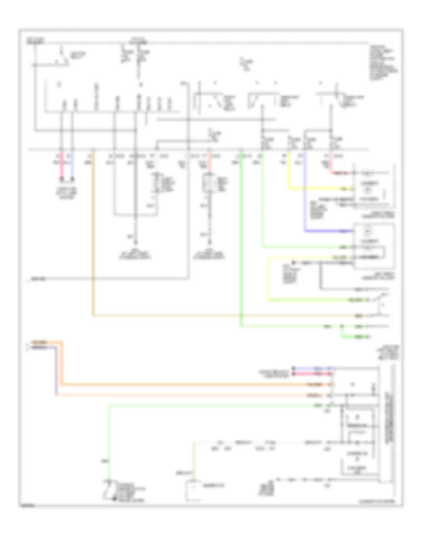 Autolamps Wiring Diagram, with DRL (2 of 2) for Nissan Titan PRO-4X 2013