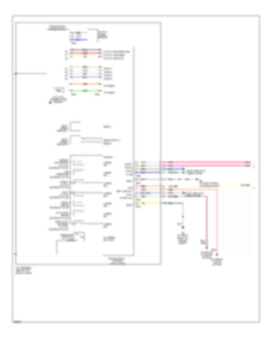 A T Wiring Diagram 1 of 2 for Nissan Titan PRO 4X 2013