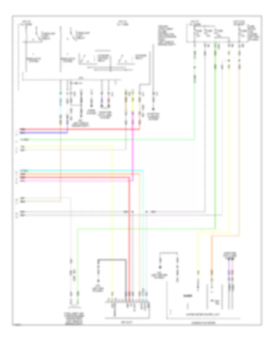 Power Door Locks Wiring Diagram Convertible 3 of 3 for Nissan Murano CrossCabriolet 2014