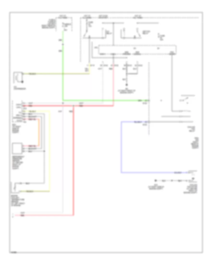 Automatic AC Wiring Diagram (3 of 3) for Nissan Armada LE 2004