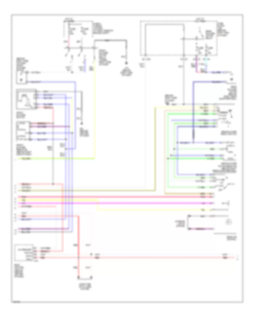Manual A C Wiring Diagram 2 of 3 for Nissan Armada LE 2004